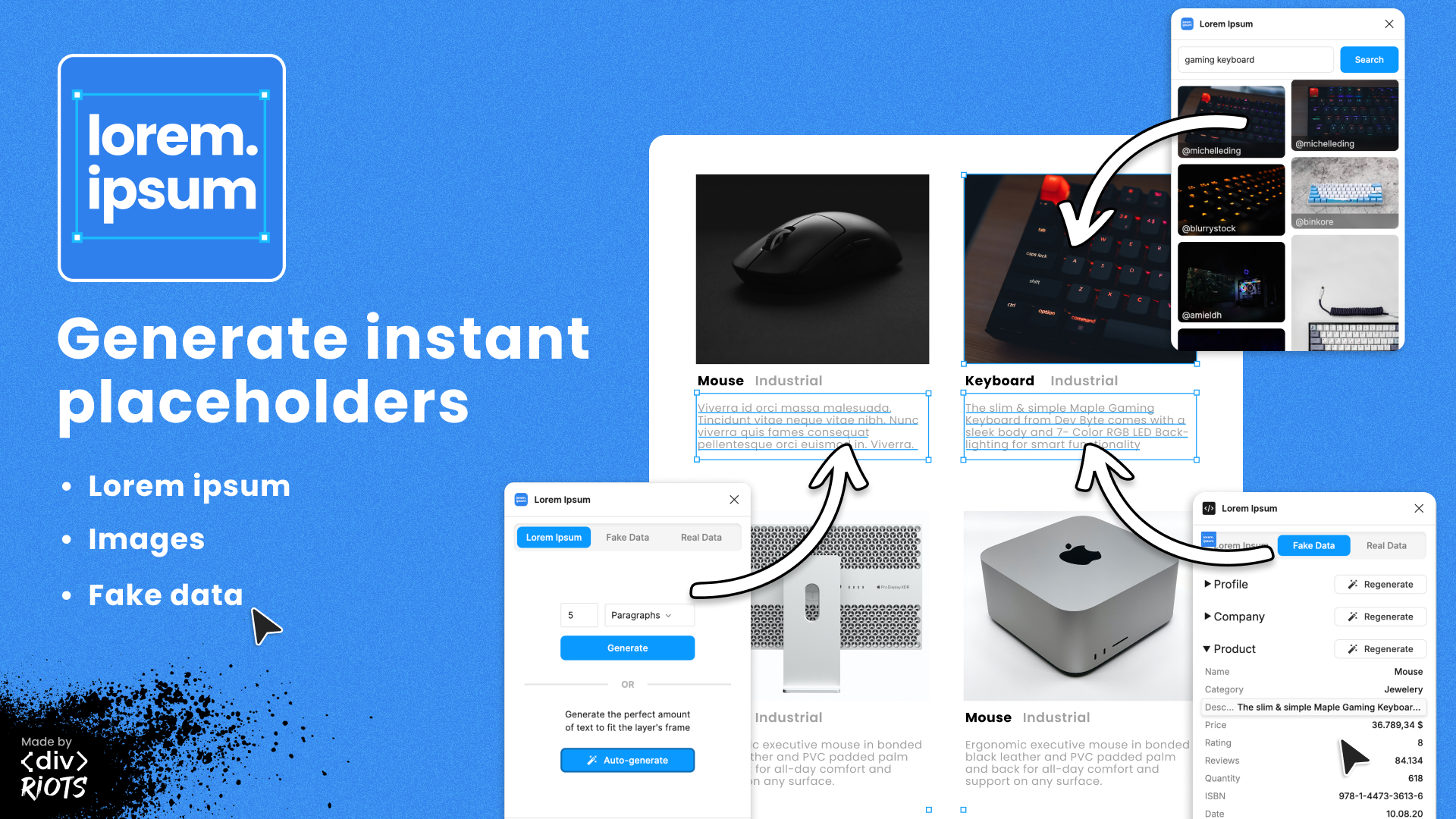 ตัวอย่าง Plugin Lorem Ipsum