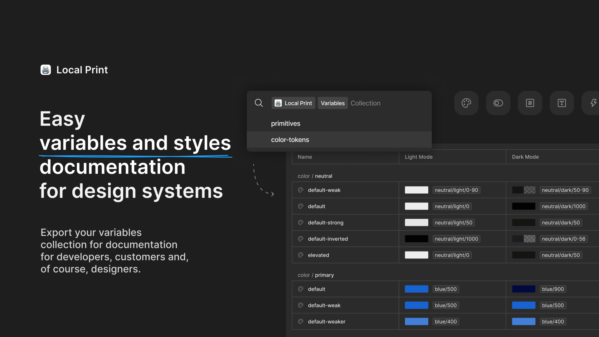 ตัวอย่าง Plugin Local Print