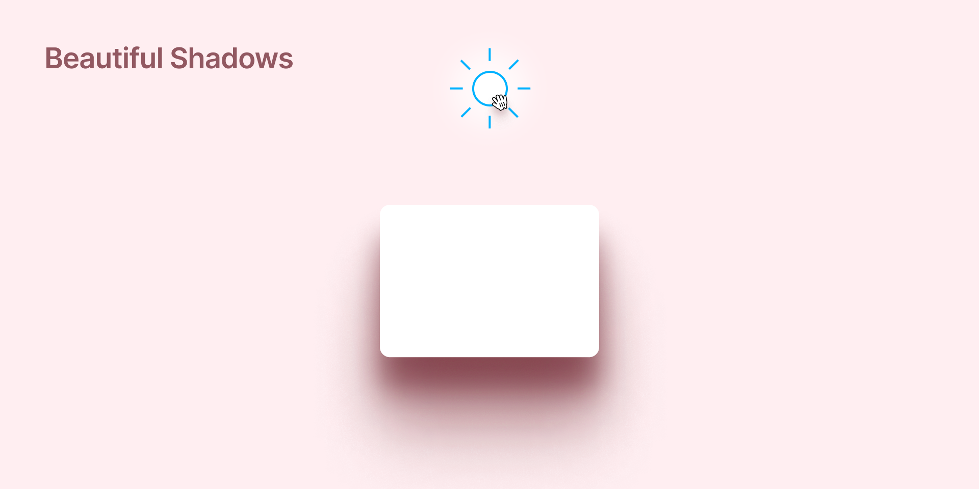 ตัวอย่าง Plugin Beautiful Shadows