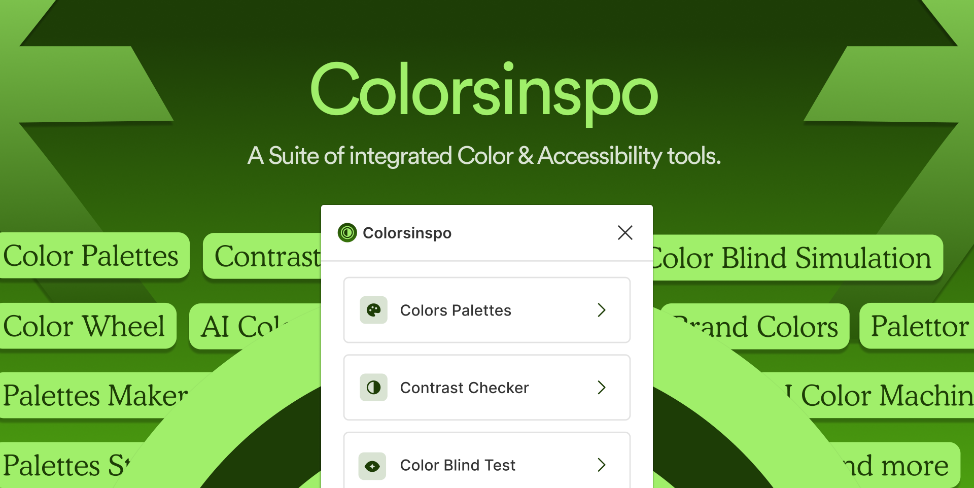 ตัวอย่าง Plugin Color Palettes