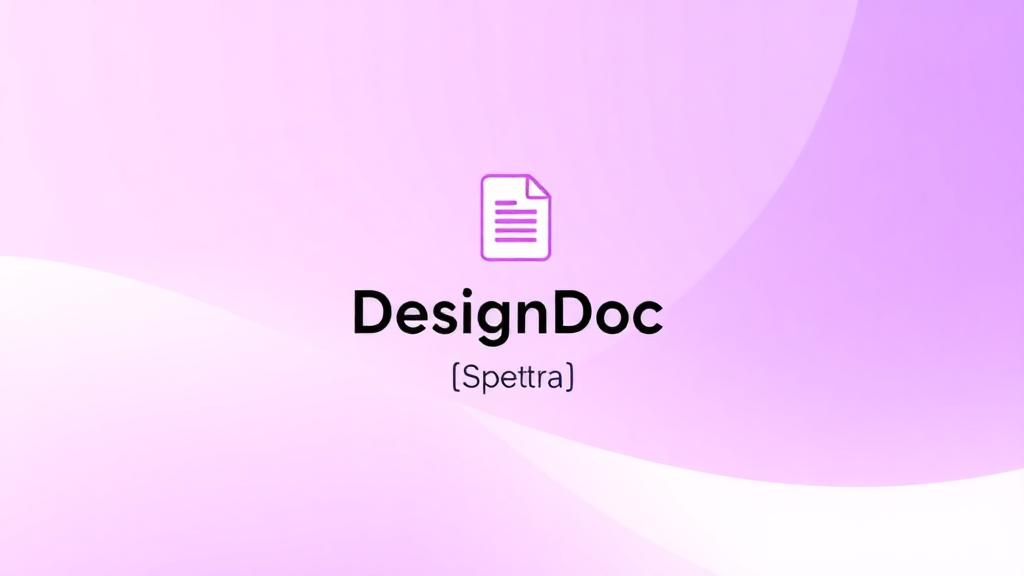 ตัวอย่าง Plugin DesignDoc [Spectral]