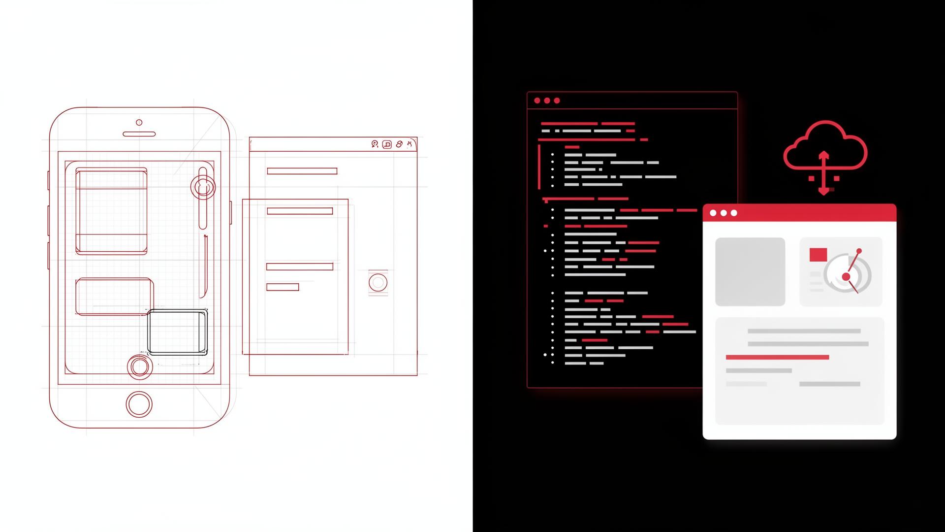 Vibe Design vs Vibe Code comparison for UX UI Designer using AI tools